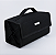 Necessaire Rocambole 4 Repartições Liso Preto - Imagem 10