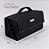 Necessaire Rocambole 4 Repartições Liso Preto - Imagem 8