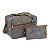 Kit c/2 peças - Bolsa Mala de Mão c/4 Repartições + Necessaire Versátil - Estampa Zig Zag - Imagem 1