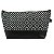 Necessaire Margot Forrada - Geométrico Preto Branco - Imagem 1