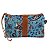Necessaire Slim (Peq) C/ Alça e Forro - Arabesco Azul - Imagem 1