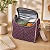 Bolsa Térmica Lancheira Compacta - Estampa Marrom Clássico - Imagem 7