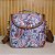 Bolsa Térmica Lancheira Compacta - Estampa Floral Azul Claro - Imagem 3