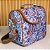 Bolsa Térmica Lancheira Compacta - Estampa Floral Azul Claro - Imagem 1