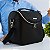 Bolsa Térmica Lancheira Compacta na cor Preta - Imagem 3