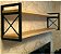 Prateleira Estilo Industrial 20x60 Não ENFERRUJA Não DESCASCA PINTURA - Imagem 1
