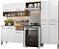 Cozinha Compacta Madesa Emilly Pop Com Armário e Balcão - Rustic/branco - Imagem 3
