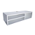 Rack Suspenso 90 X 20 X 20 Branco TX Em Mdf e PVC ENVIO RÁPIDO porta tempero - Imagem 2