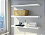 Kit Com 3 Prateleiras Decorativas 90x20 Para Quarto - Cor: Branco - Imagem 1