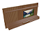 Painél Para TV Ripado Com Nicho Prateleira E Gaveta 2500 x 1200 mm - Imagem 1
