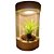 Balizador Redondo Em Cimento Cor Natural Led 7w Bivolt (25A x 15D) Jardim Externo E Interno - Imagem 1