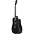 Violão Harmonics GE-30 Eletroacústico Aço Folk Preto - Imagem 3