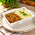 Carne moída c/ vagem e cenoura + Purê de batata doce - Imagem 1
