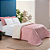 Coberdrom King Dupla Face Estampado de Sherpa Edredom Petit Poá - Rosa - Imagem 3
