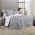 Cobre Leito Queen 03 Peças Dupla Face 200 Fios Estampado Austin - Cinza - Imagem 1