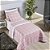 Cobre Leito Austin Dupla Face Solteiro 02 Peças 200 Fios Estampado - Rosa - Imagem 2