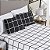 Jogo de cama King 03 peças Micro Percal 200 Fios Austin Estampa - Preto - Imagem 2