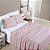 Jogo de cama King 04 peças Micro Percal 200 Fios Austin Estampa - Rosa - Imagem 1