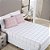 Jogo de cama Queen 03 peças Micro Percal 200 Fios Austin Estampa - Rosa - Imagem 1