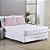 Jogo de cama Queen 03 peças Micro Percal 200 Fios Austin Estampa - Rosa - Imagem 2