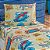 Jogo de cama Solteiro 03 peças lençol Toque Macio Bouti Kids - Dino - Imagem 1