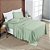 Jogo de Cama Lençol Queen 04 Peças Bordado Micropercal 200 Fios Nobless - Salvia - Imagem 2