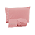 Jogo de lençol Casal Padrão 03 peças 100% Algodão Percal 180 fios Basic - Rosa - Imagem 3