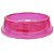 Comedouro Plástico 160 ml Glitter Pet para Gato - Rosa 160 ml - Imagem 1