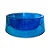 Comedouro Médio Simples 1000ml Azul comglitter - Imagem 1