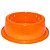 Comedouro Médio Antiformiga 1000 ml Glitter Cães  - Laranja - Imagem 1