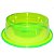 Comedouro Médio Antiformiga 1000 ml Glitter Cães  - Verde - Imagem 1