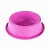 Comedouro Grande Simples 1900 ml Rosa - Imagem 1