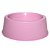 Comedouro Médio 1000 ml Clássica Gato e Cachorro - Rosa - Imagem 1