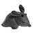 Brinquedo Pelúcia Rato Cinza de Corda com Catnip Homepet Único - Imagem 1