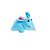 Brinquedo Pelúcia Rato de Corda com Catnip Azul Homepet Único - Imagem 1