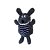 Brinquedo Pelúcia Cachorro Risonho HomePet Único - Imagem 1