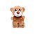 Brinquedo Pelúcia Cachorro Marrom HomePet Único - Imagem 1