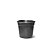 Vaso Plástico Preto Nutriplan Nº 6 - Imagem 1
