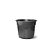 Vaso Plástico Preto Nutriplan Nº 8 - Imagem 1