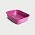 Banheiro Plast Pet Para Gatos Wc Cat Light Rosa Único - Imagem 1