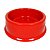 Comedouro Plástico Furacão Pet Vermelho 1 L - Imagem 1