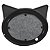 Arranhador Super Cat Relax Pop Preto Furacão Pet Único - Imagem 1
