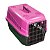 Caixa De Transporte Para Cães E Gatos Grande Rosa N. 03 - Imagem 1