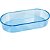 Banheira De Passarinho Oval Azul P - Imagem 1