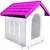 Casinha de Cachorro Desmontável Rosa N. 03 - Imagem 1