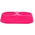 Comedouro Duplo Patinhas Rosa 900 ml 2X450 ml - Imagem 1