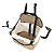 Cadeirinha Canina Car Seat Pet Passeio De Carro Cachorro Único - Imagem 1