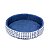 Cama Redonda Fábrica Pet Azul M - Imagem 1