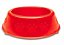 Comedouro Plastico Patinhas Filhote Vermelho 600 ml - Imagem 1
