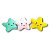 Brinquedo Estrela Fofinho Borracha - Imagem 1